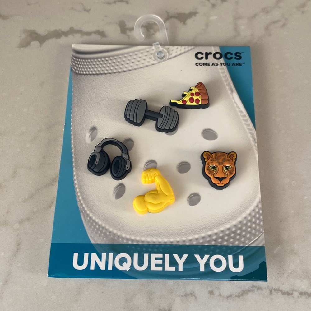 Croc Charms Uniquely You Set Pizza